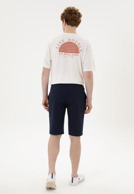 Erkek Lacivert Örme Şort - 50282240029