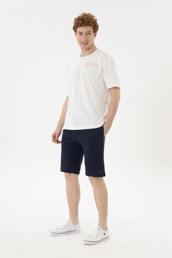 Erkek Lacivert Örme Şort