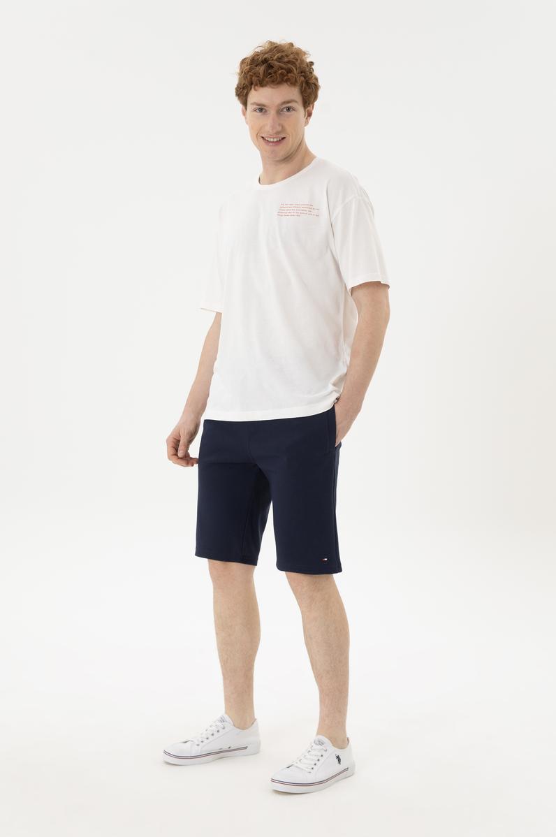 Erkek Lacivert Örme Şort