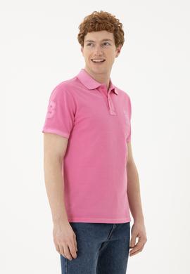 Erkek Pembe Basic Tişört - 50263475169