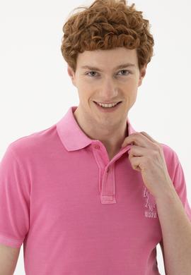 Erkek Pembe Basic Tişört - 50263475169