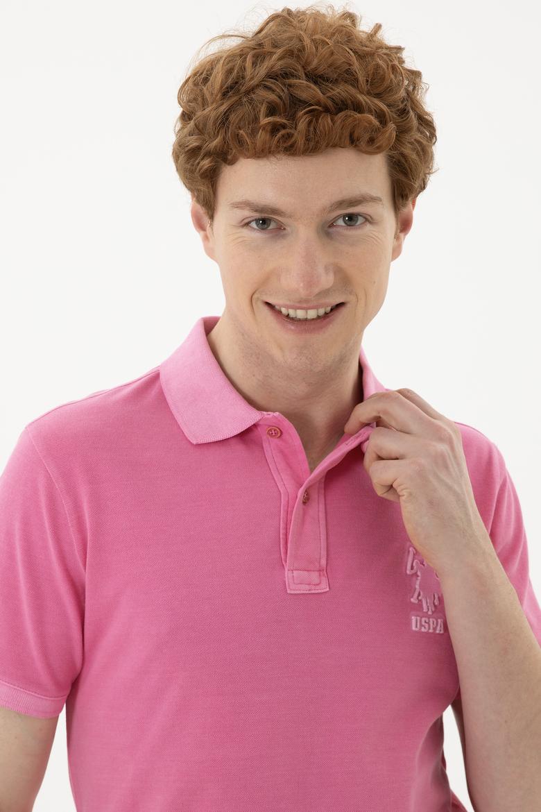 Erkek Pembe Basic Tişört - 50263475169