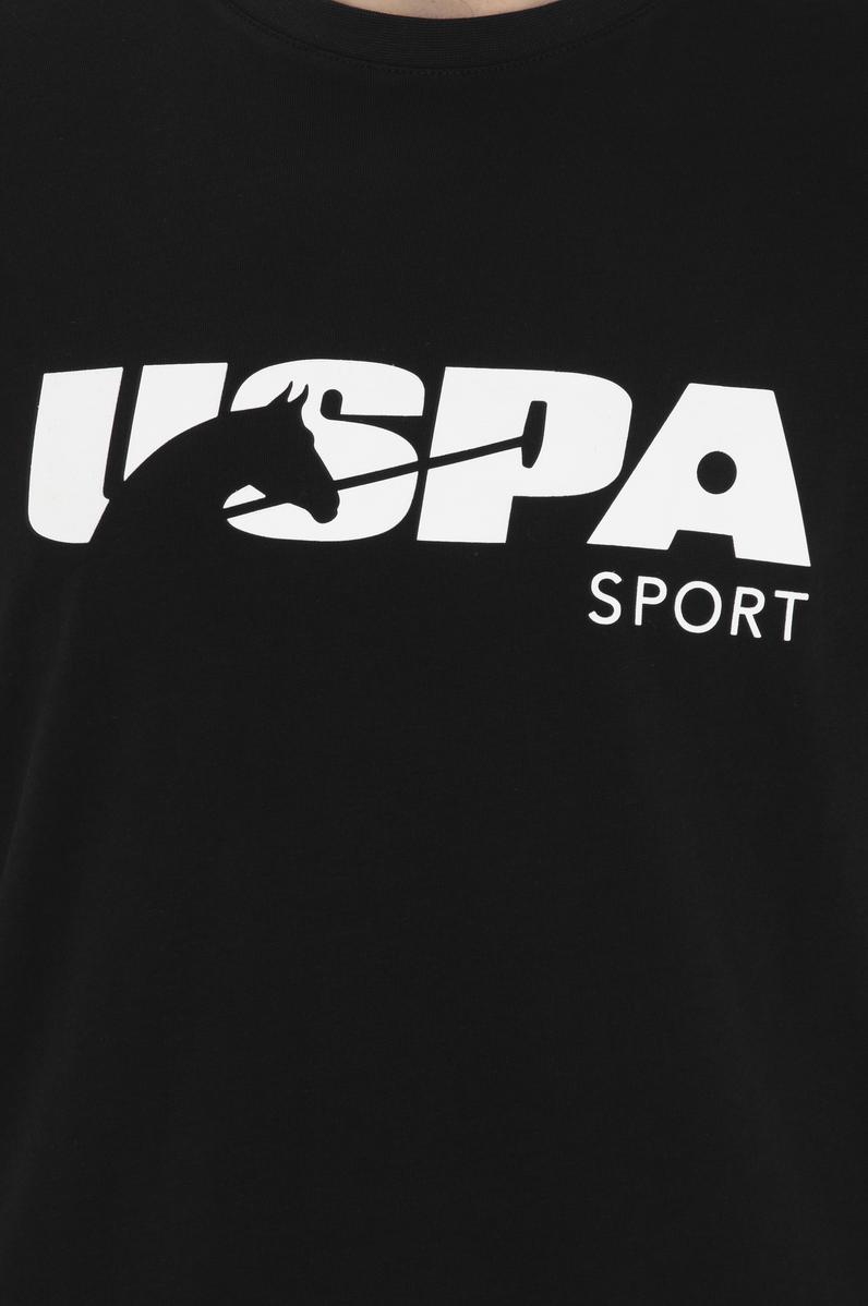 Erkek Regular Fit Bisiklet Yaka Siyah Tişört