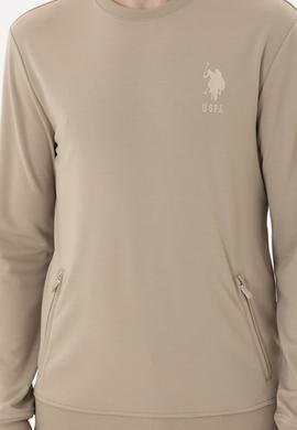 Erkek Açık Haki Sweatshirt - 50281048011