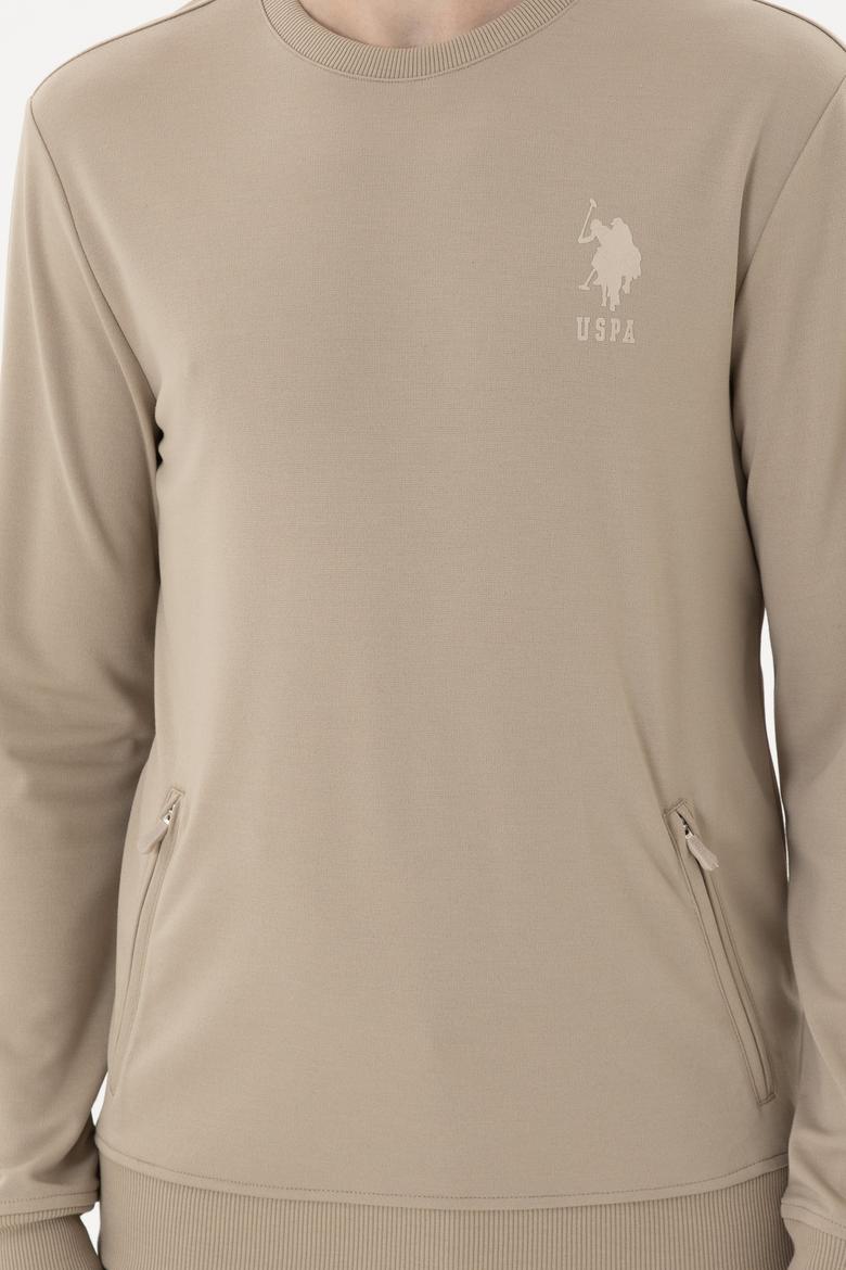 Erkek Açık Haki Sweatshirt - 50281048011