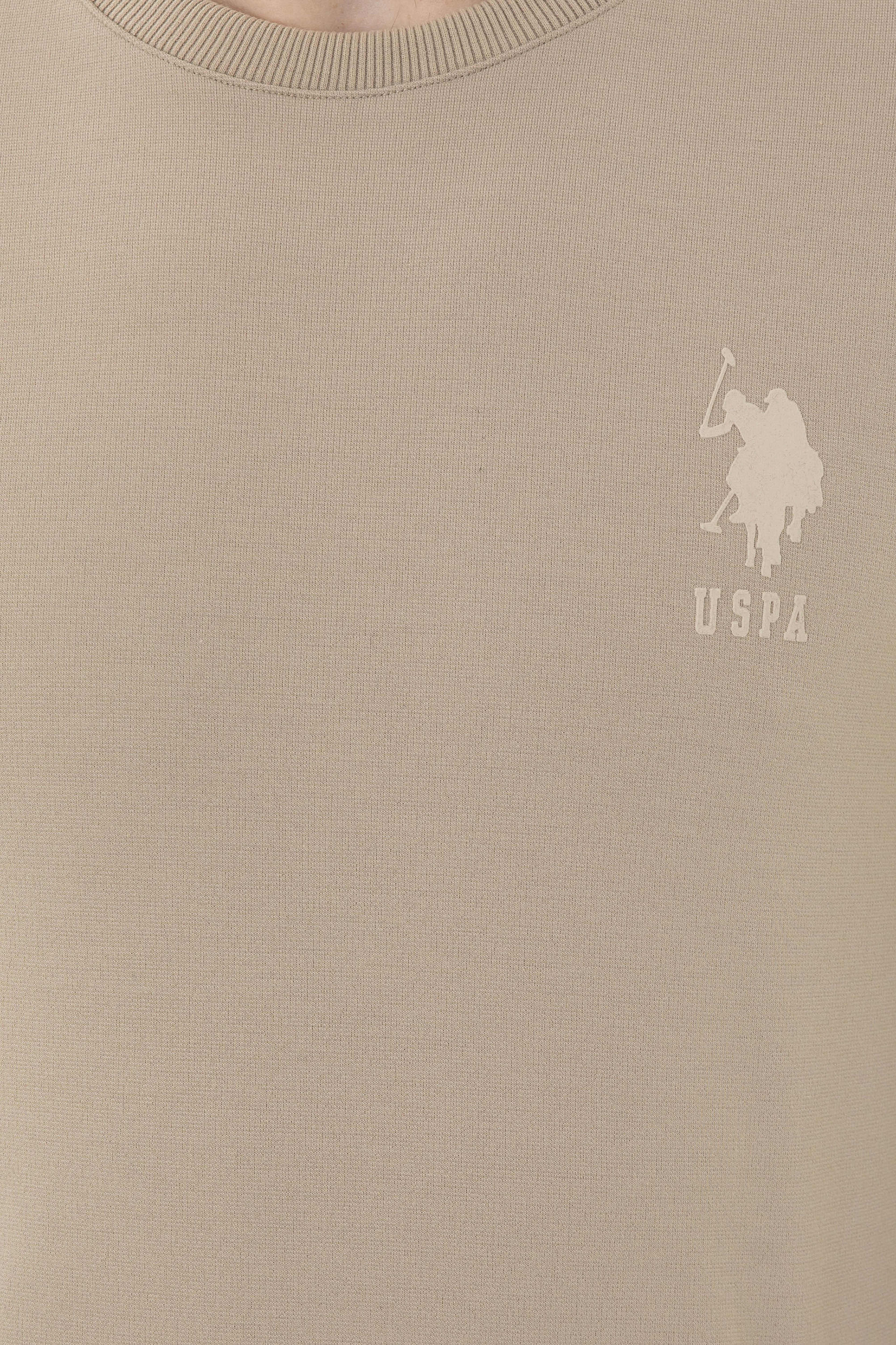 Erkek Açık Haki Sweatshirt - Image 7
