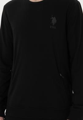 Erkek Siyah Sweatshirt - 50281048031