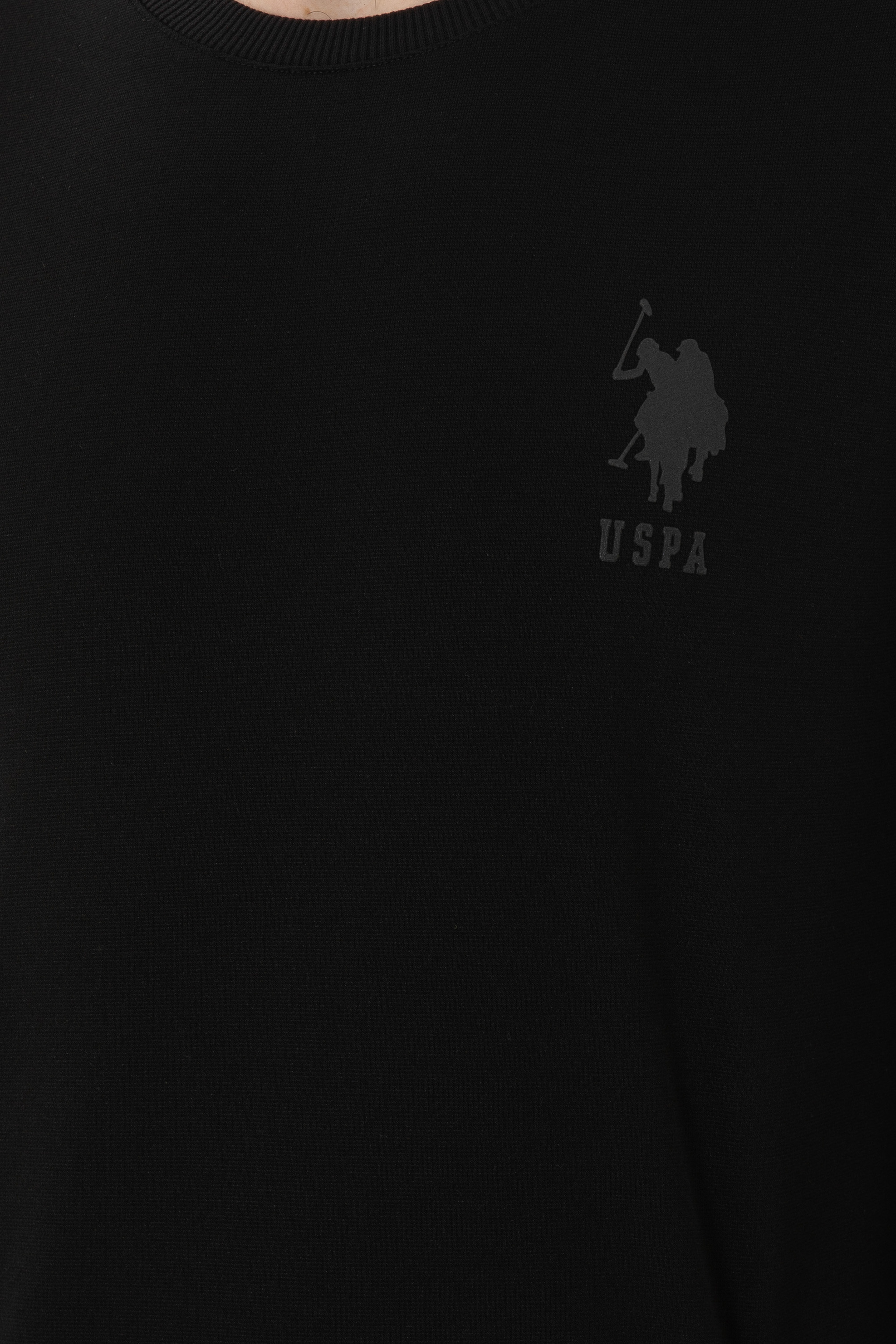 Erkek Siyah Sweatshirt