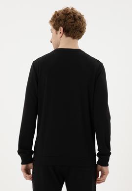 Erkek Siyah Sweatshirt - 50281048031
