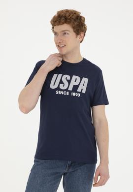 Erkek Regular Fit Bisiklet Yaka Lacivert Tişört - 50282027011