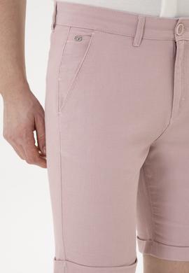 Erkek Pembe Dokuma Şort - 50263862010