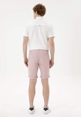 Erkek Pembe Dokuma Şort - 50263862010