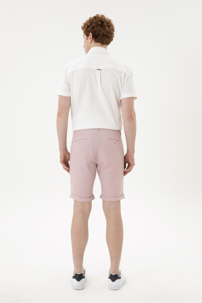 Erkek Pembe Dokuma Şort - 50263862010