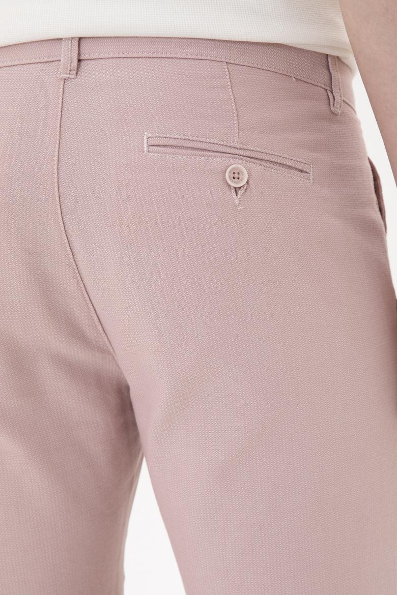 Erkek Pembe Dokuma Şort - 50263862010