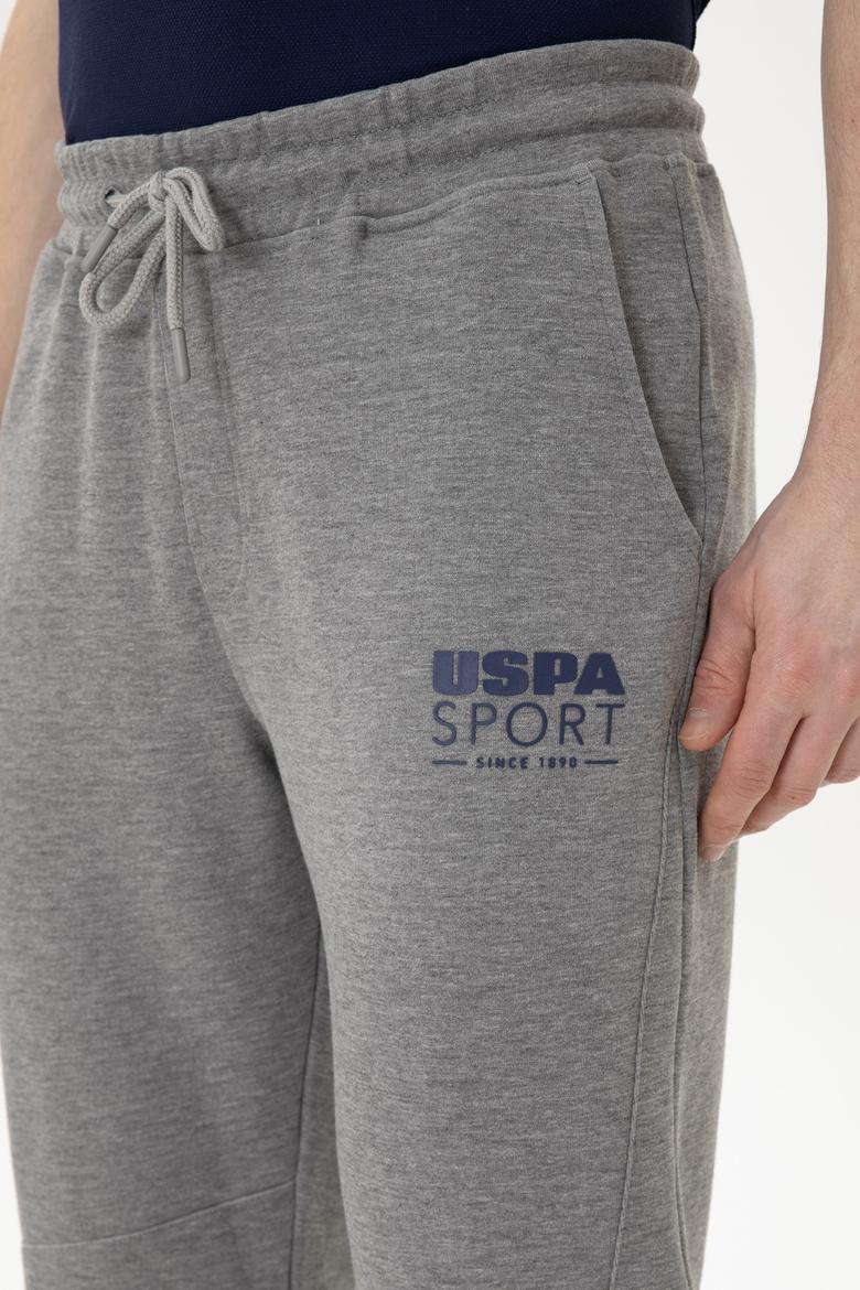 Erkek Gri Melanj Eşofman Altı - 50263567011