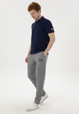 Erkek Gri Melanj Eşofman Altı - 50263567011