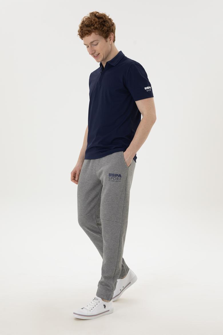 Erkek Gri Melanj Eşofman Altı - 50263567011