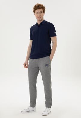 Erkek Gri Melanj Eşofman Altı - 50263567011