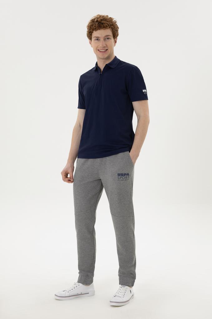 Erkek Gri Melanj Eşofman Altı