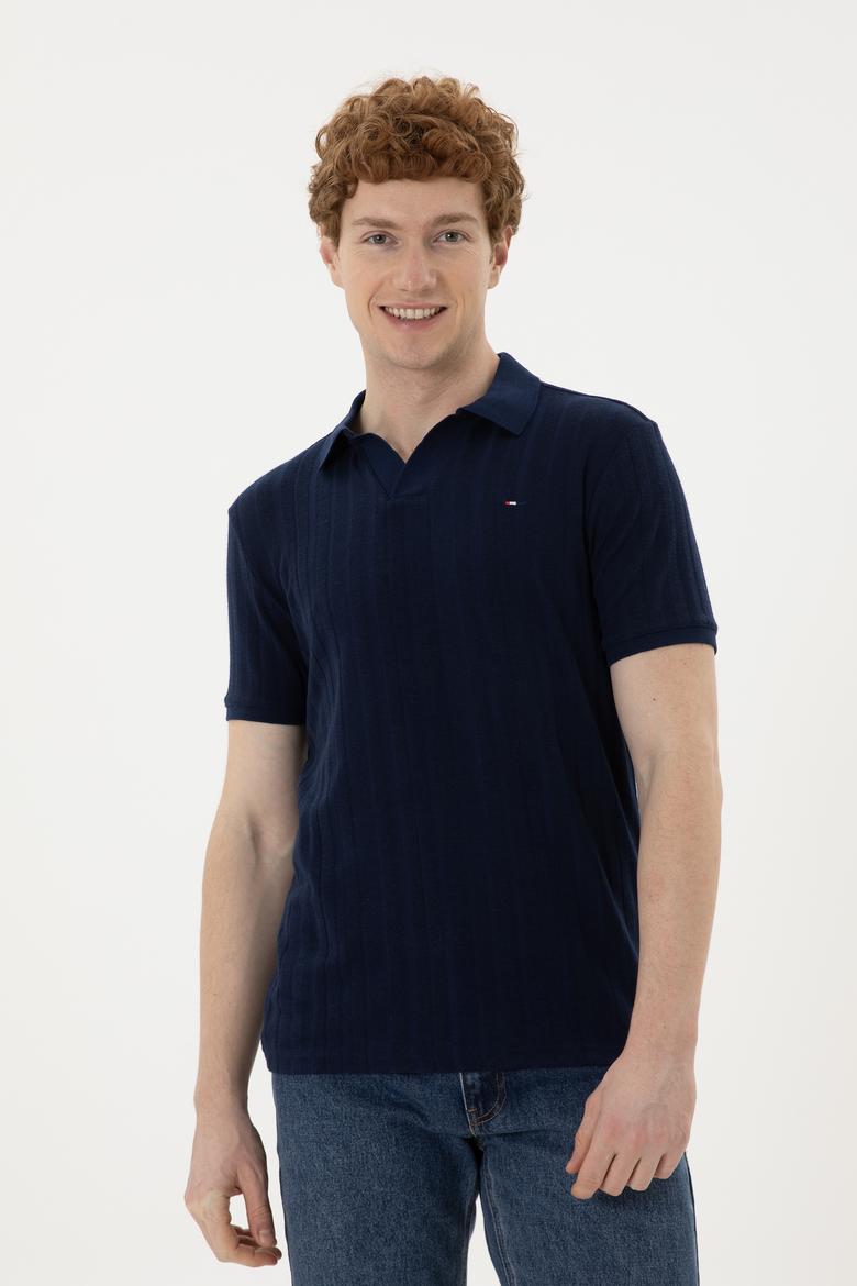 Erkek Lacivert Tişört