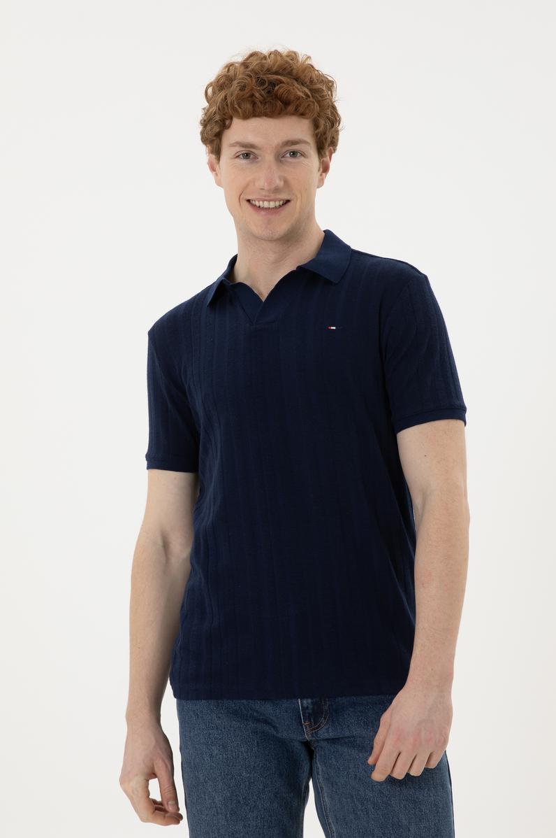 Erkek Lacivert Tişört