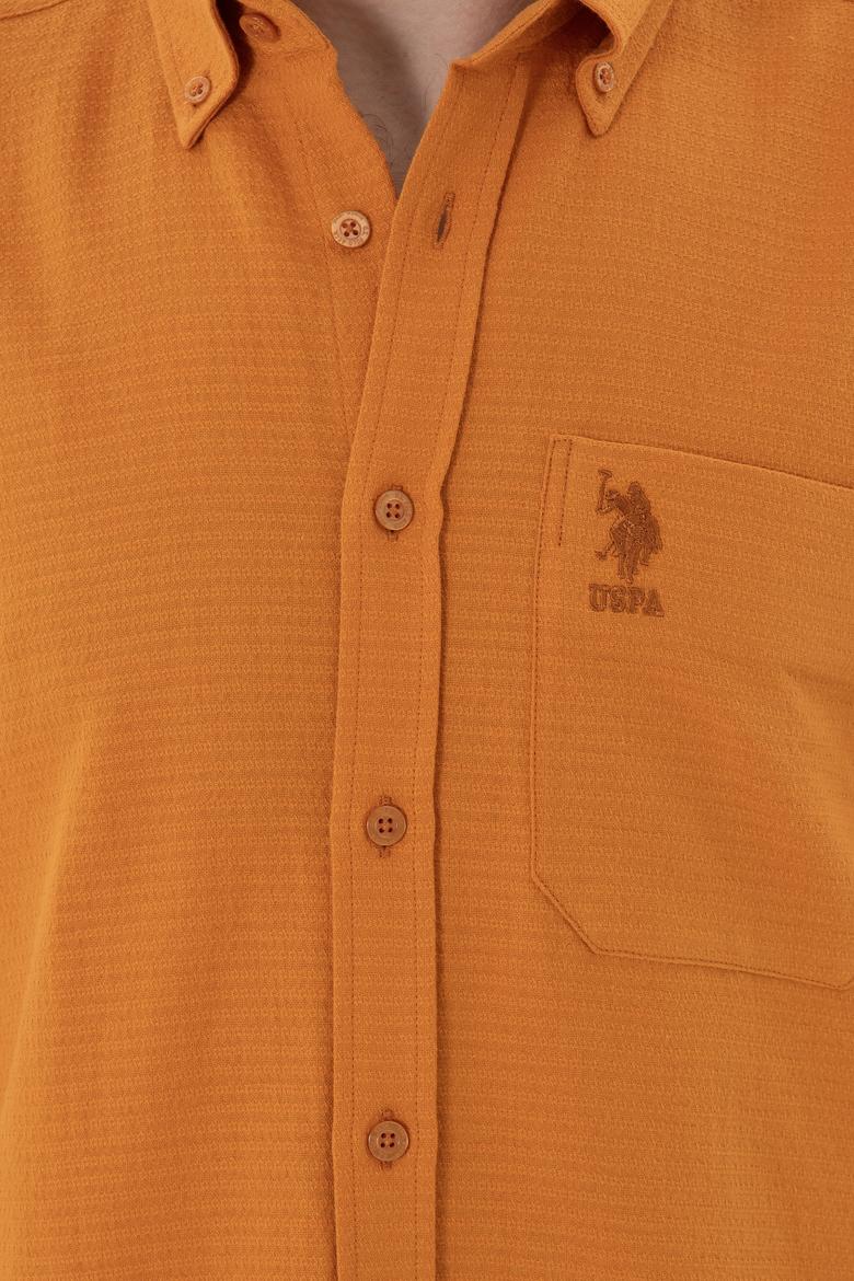 Erkek Kiremit Kısa Kollu Gömlek - 50282807019