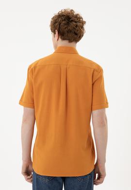 Erkek Kiremit Kısa Kollu Gömlek - 50282807019