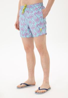 Erkek Su Yeşili Deniz Şortu - 50282939019