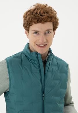 Erkek Koyu Yeşil Yelek - 50280832097