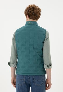 Erkek Koyu Yeşil Yelek - 50280832097