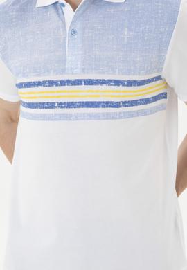 Erkek Regular Fit Polo Yaka Koyu Mavi Tişört - 50281951008