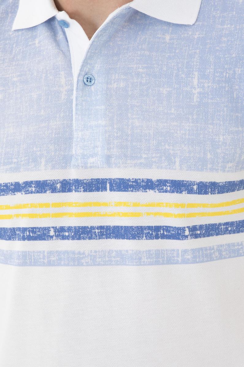 Erkek Regular Fit Polo Yaka Koyu Mavi Tişört