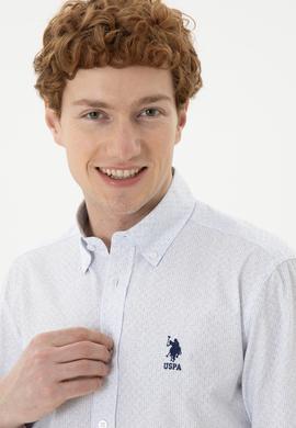 Erkek Açık Mavi Uzun Kollu Gömlek - 50282802014