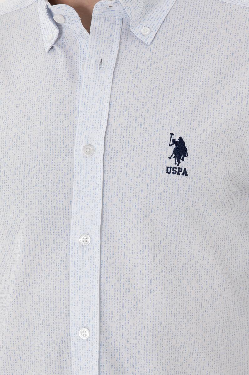 Erkek Açık Mavi Uzun Kollu Gömlek