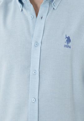 Erkek Açık Mavi Uzun Kollu Gömlek - 50283532013