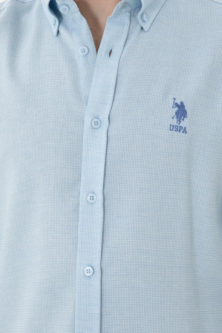 Erkek Açık Mavi Uzun Kollu Gömlek - 50283532013