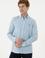 Erkek Açık Mavi Uzun Kollu Gömlek