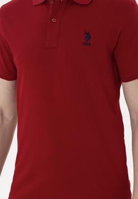 Erkek Bordo Basic Tişört - 50262969013