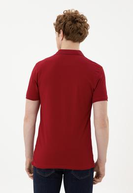 Erkek Bordo Basic Tişört - 50262969013