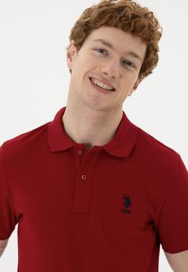 Erkek Bordo Basic Tişört - 50262969013