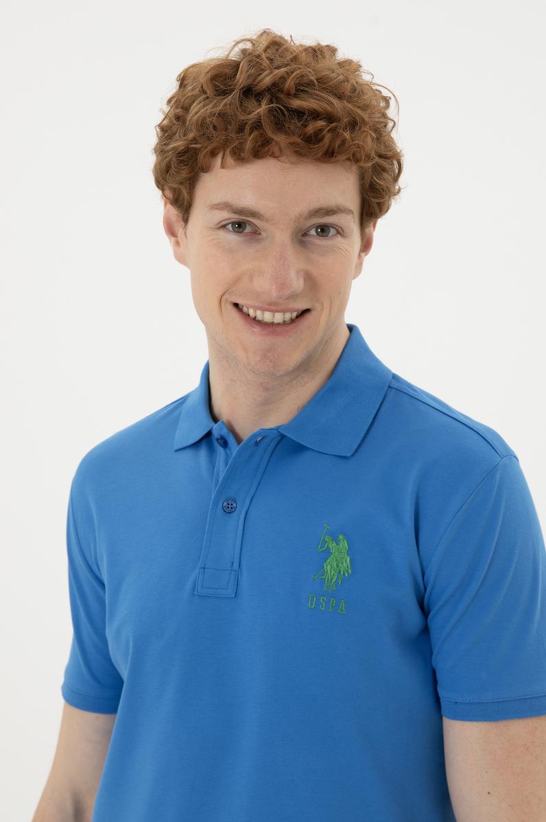 Erkek Saks Basic Tişört