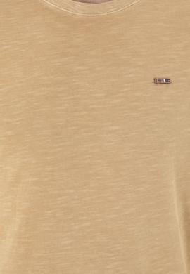 Erkek Camel Basic Tişört - 50263476083