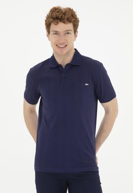 Erkek Lacivert Polo Yaka Tişört - 50268586030