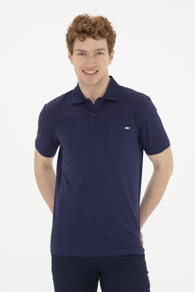 Erkek Lacivert Polo Yaka Tişört