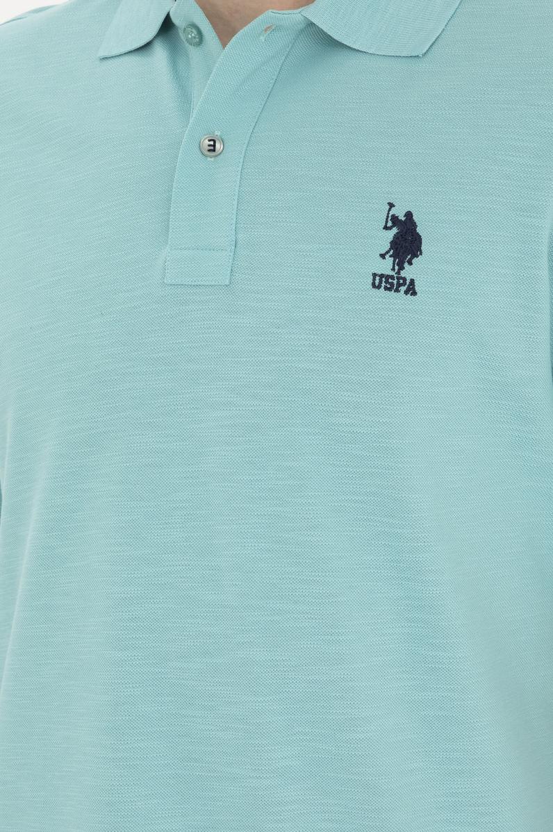 Erkek Mint Polo Yaka Tişört