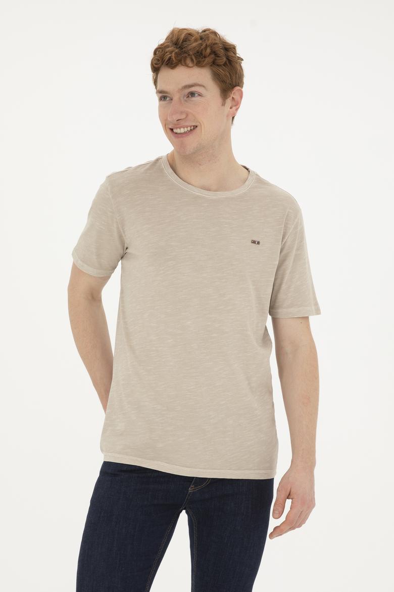 Erkek Taş Basic Tişört - 50263476155