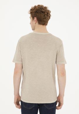 Erkek Taş Basic Tişört - 50263476155