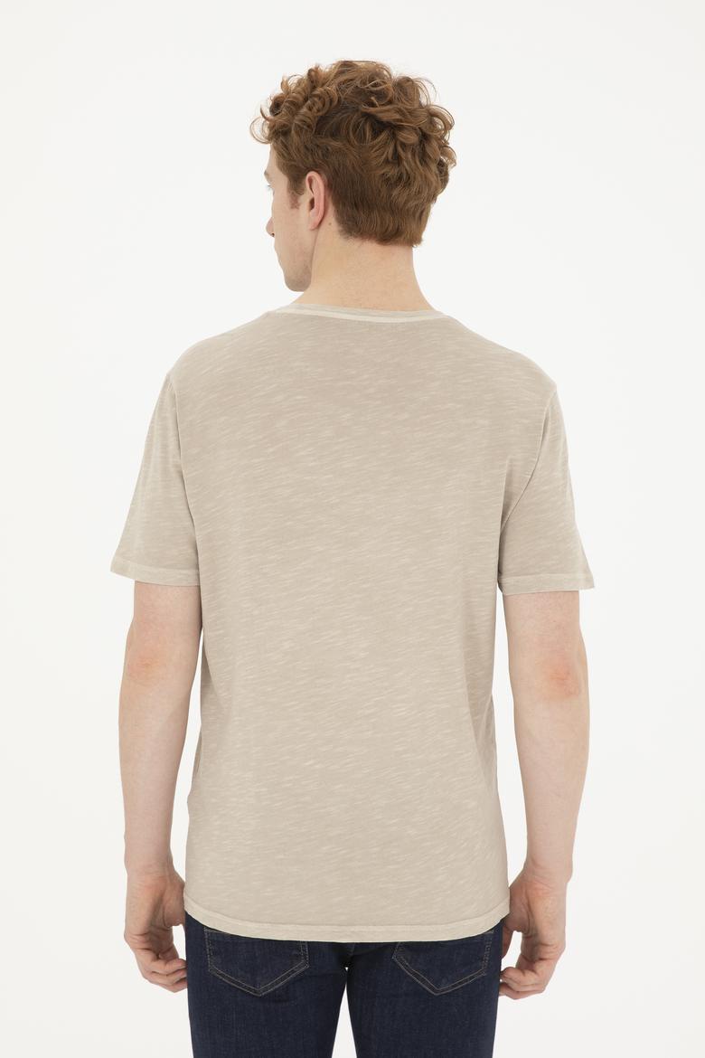 Erkek Taş Basic Tişört - 50263476155
