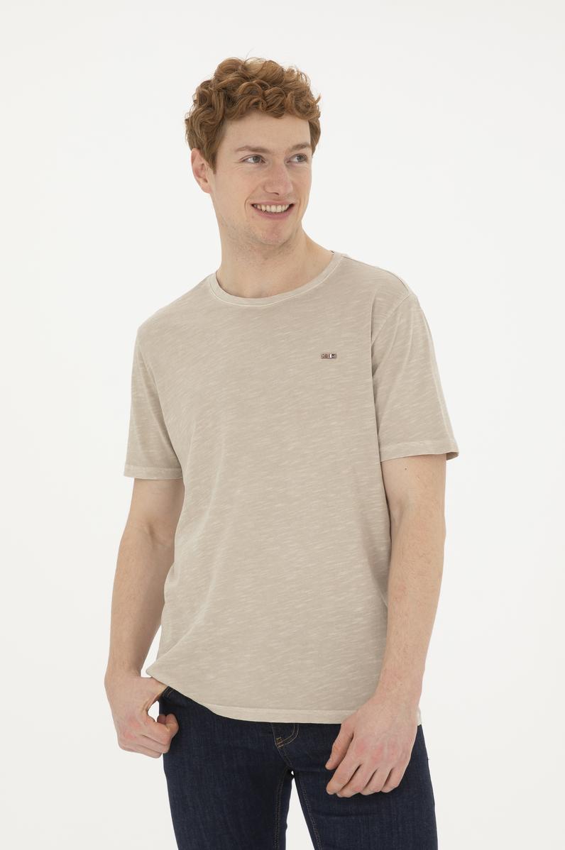 Erkek Taş Basic Tişört