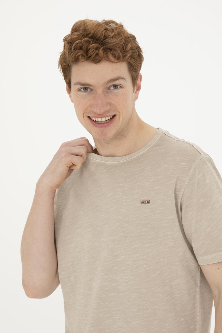 Erkek Taş Basic Tişört - 50263476155